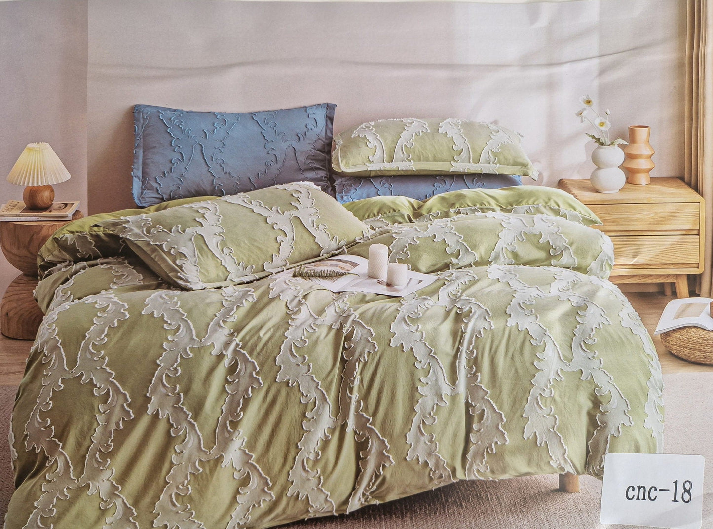 Lenjerie de pat 4 piese All Seasons – CasaNewConcept – Model CNC18