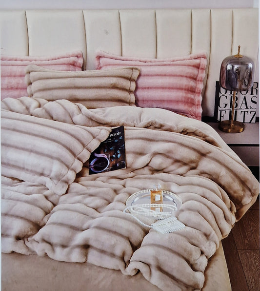 Lenjerie 4 piese Cocolino Waves bej – LCWB