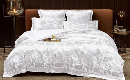 Lenjerie Jacquard 6 piese CasaNewConcept – Model T06